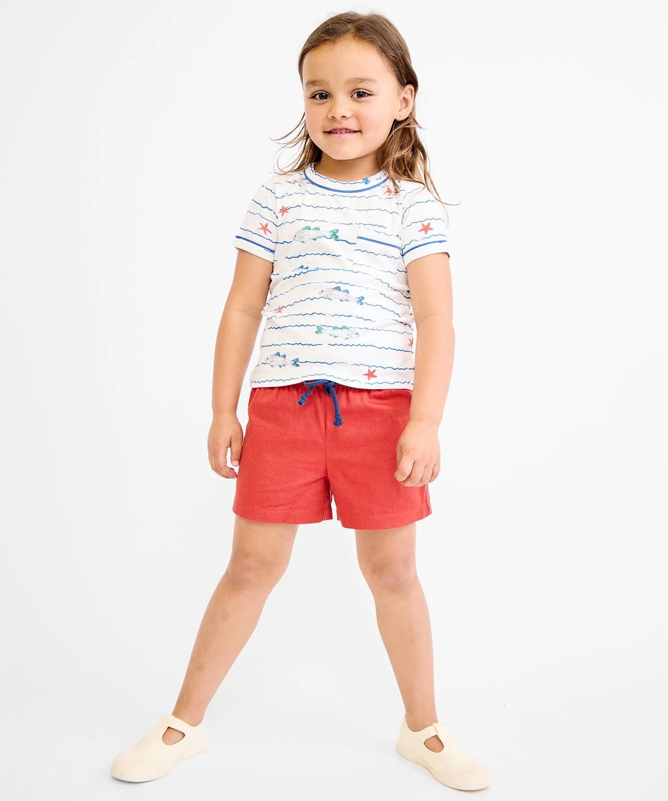 Bingo Short in Tomato - Image 3