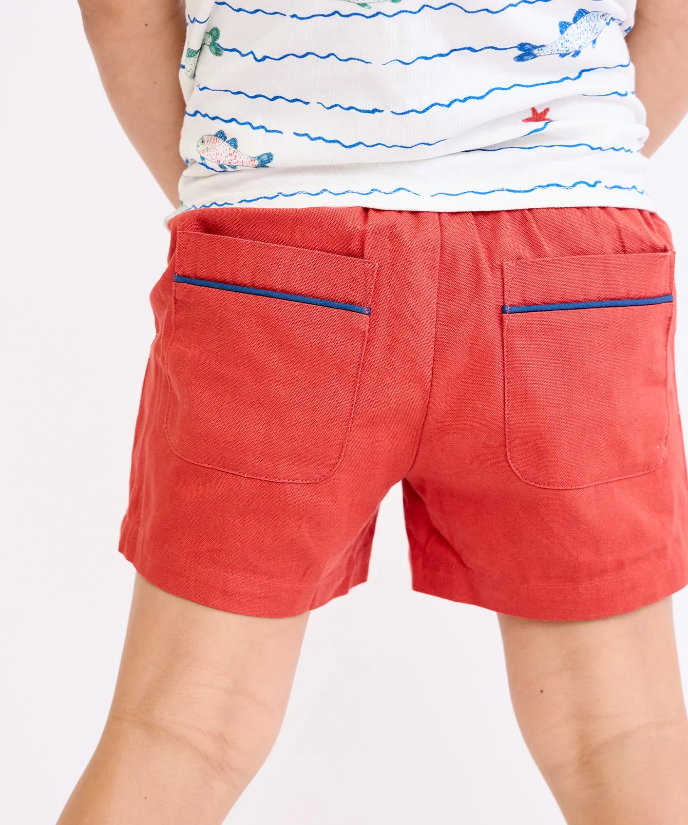 Bingo Short in Tomato - Image 5