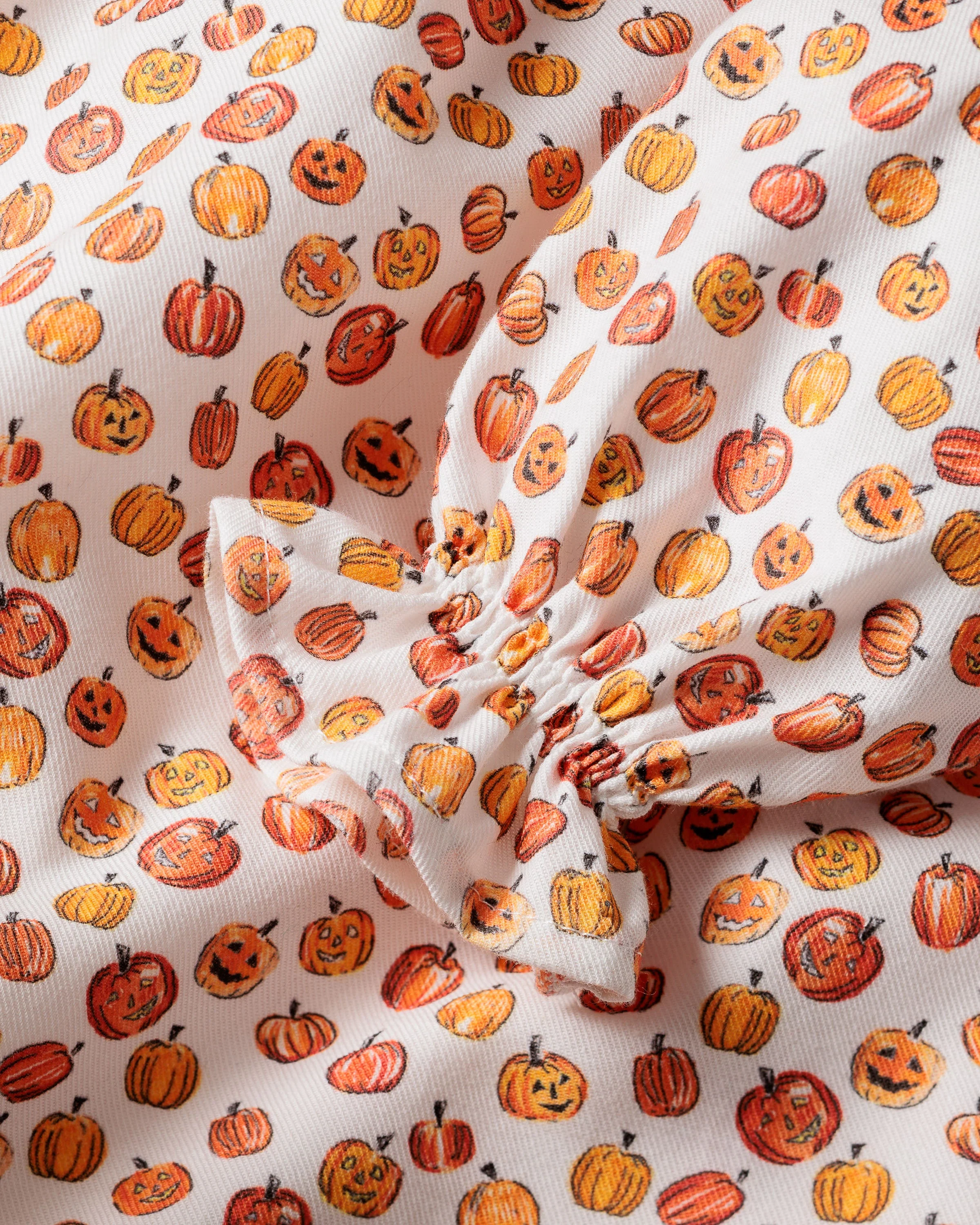 Girl’s Delphine Nightgown in Pumpkin Patch - Image 7