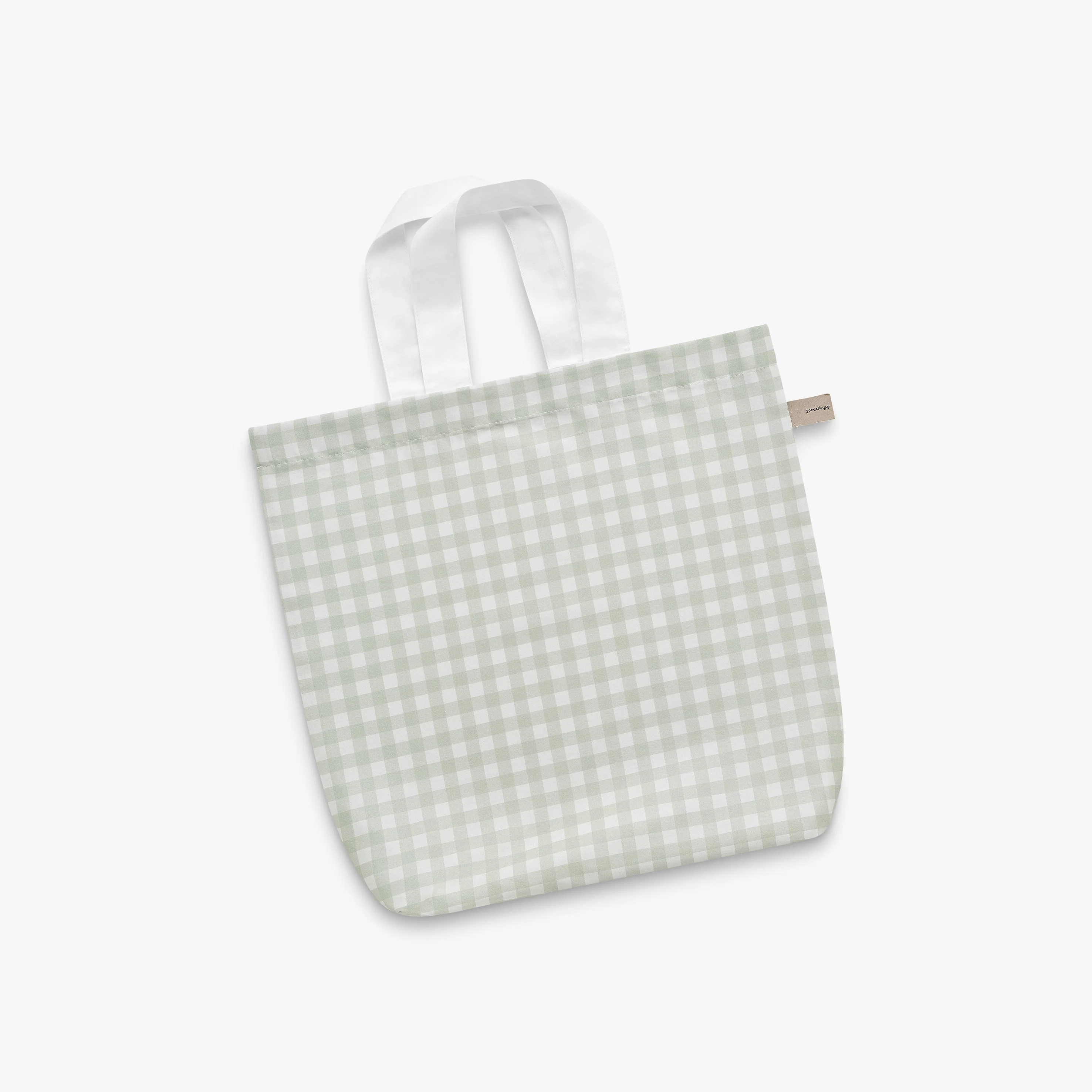 Picnic Gingham Play Mat in Green - Image 3