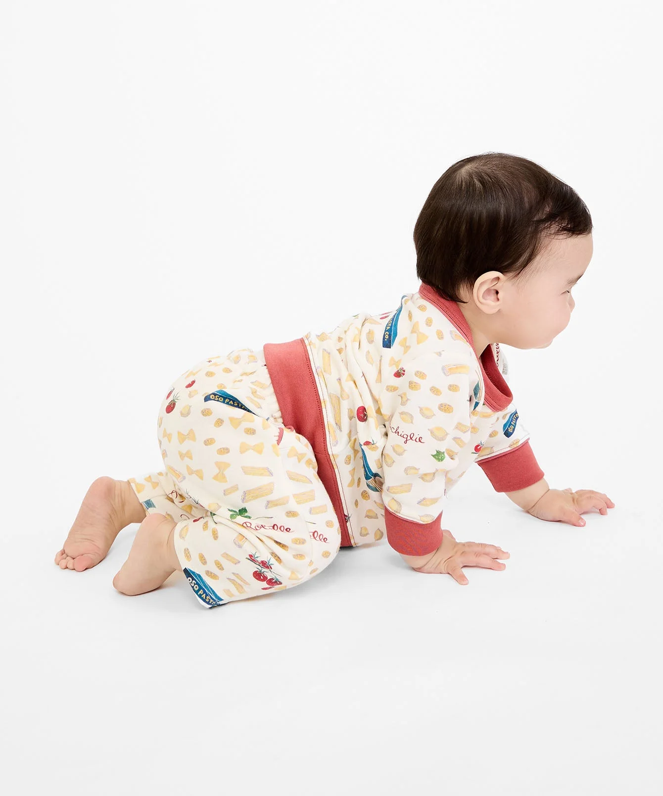 Remy Baby Sweatshirt in Basta Pasta - Image 6