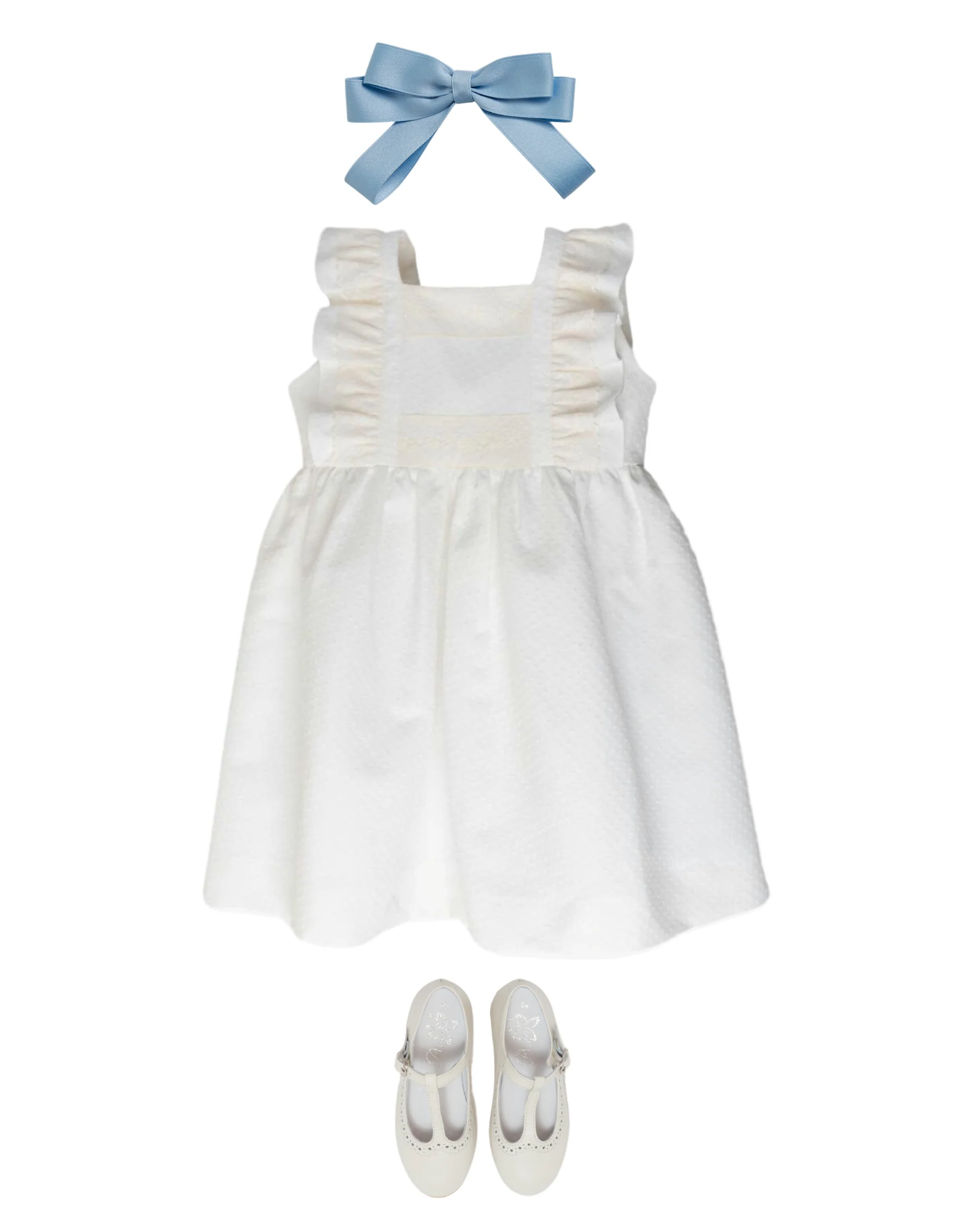Snowdrop Dress in White - Image 3