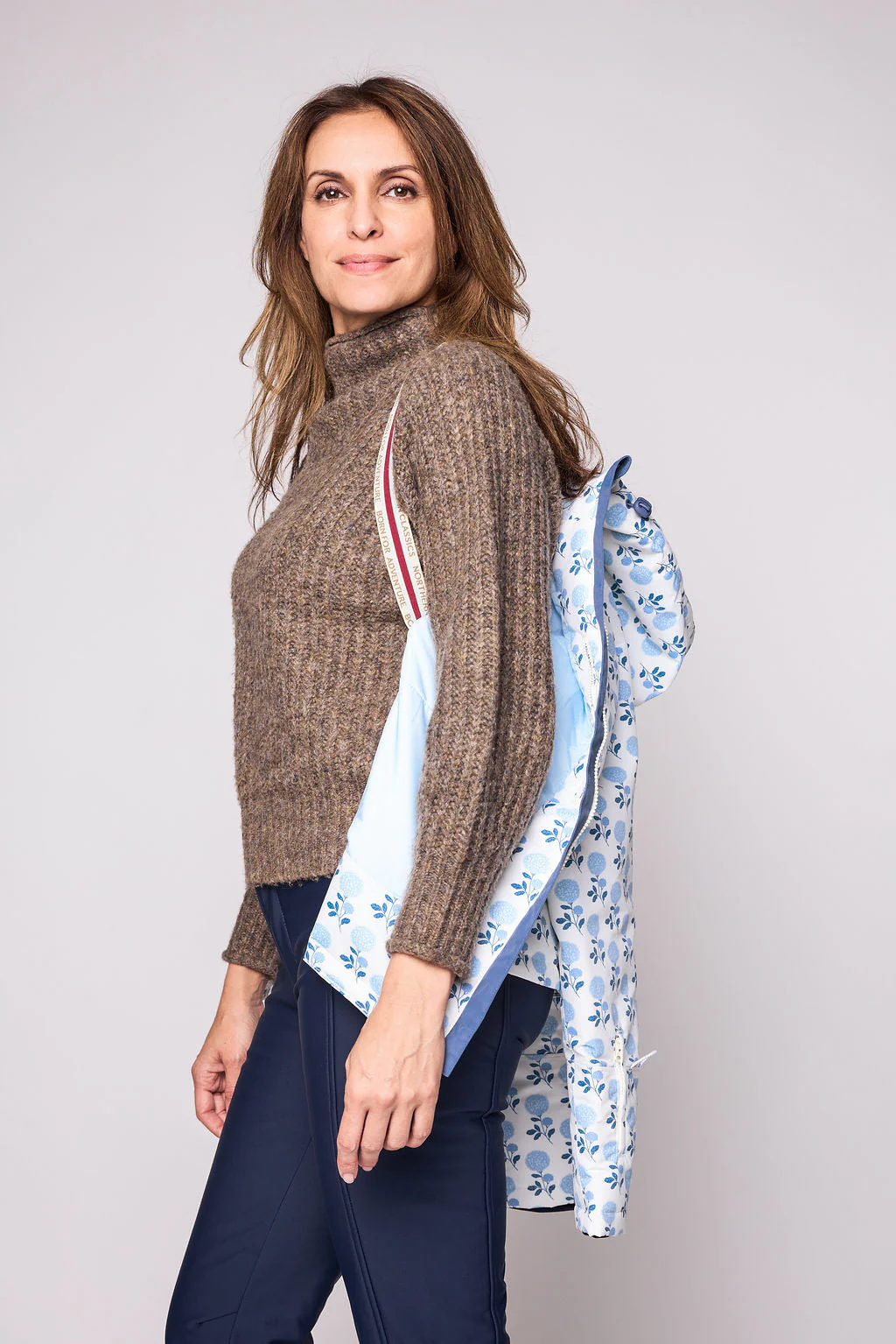 Women's Hydrangea Winter Coat - Image 6